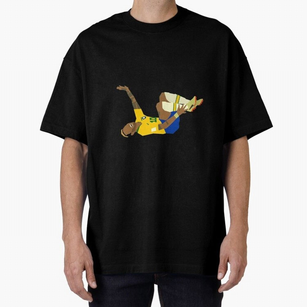 Falling Brazilian Player Classic T-Shirt Feel International Energy from FIFA World Cup 2026 USA Canada Mexico Centered on CR7, England and Germany Energy, Supporter Pride, Iconic Celebrations, Legendary Names and Global Match Day Energy; Ideal for