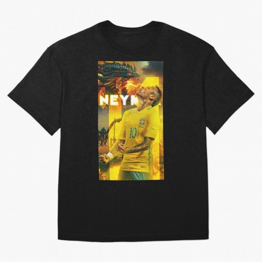 Art Neymar Wallpaper Classic T-Shirt Fuel the Hype around FIFA World Cup 2026 for Fans of CR7 and Messi and England and Germany, Bringing Match Day Excitement, Supporter Culture, Golden Goals and Global Football Passion; Ideal for Passionate Fans