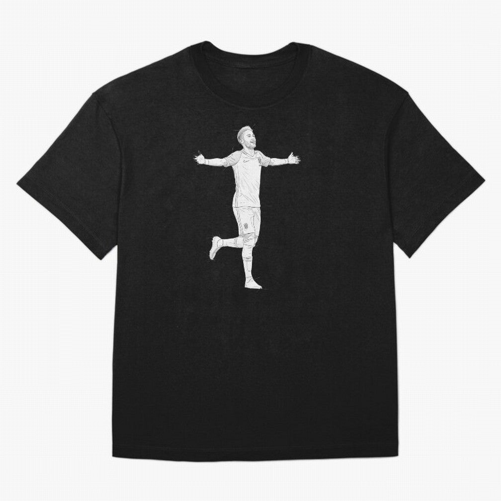 Neymar Joga Bonito Oversized T-Shirt Support the Legends of FIFA World Cup 2026 with Messi and Cristiano Ronaldo, England Energy, Football Passion, Legendary Performances, Festival Vibes and Supporter Community; Made for Die Hard Supporters, Soccer