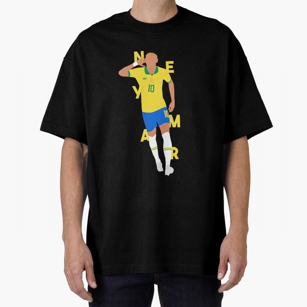 Neymar x Brazil Classic T-Shirt Represent Football Lovers during FIFA World Cup 2026 USA Canada Mexico for Fans of Mbappe and Neymar and England and Germany, Bringing Stadium Chants, National Pride, Trophy Dreams and Unforgettable Football