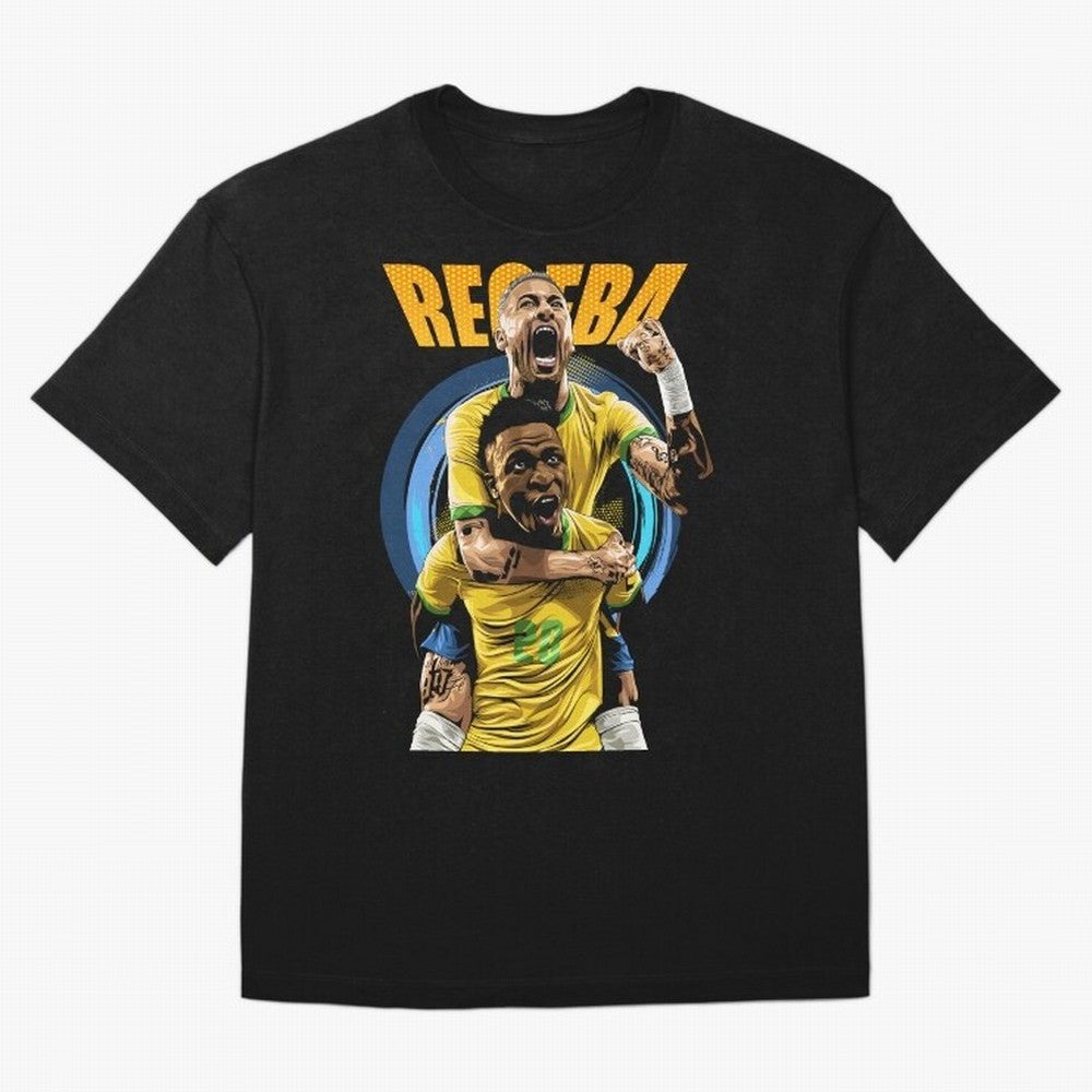 RECEBA Classic T-Shirt Fuel the Hype around Global Football Passion for FIFA World Cup 2026, Made for Messi and Cristiano Ronaldo, England and Germany, Fan Favorite Moments, National Team Passion, Big Match Drama and Soccer History; Created for
