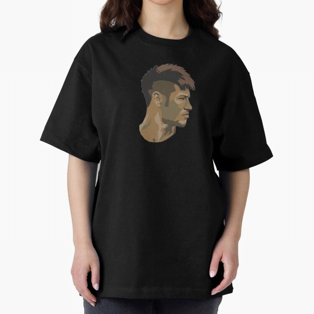 Neymar-I Love Nutmegs Oversized T-Shirt Fuel Your Fan Pride for FIFA World Cup 2026 Group Stage for Fans of Neymar, Haaland and Cristiano Ronaldo and Argentina, France and Brazil, Bringing Match Day Excitement, Supporter Culture, Golden Goals and