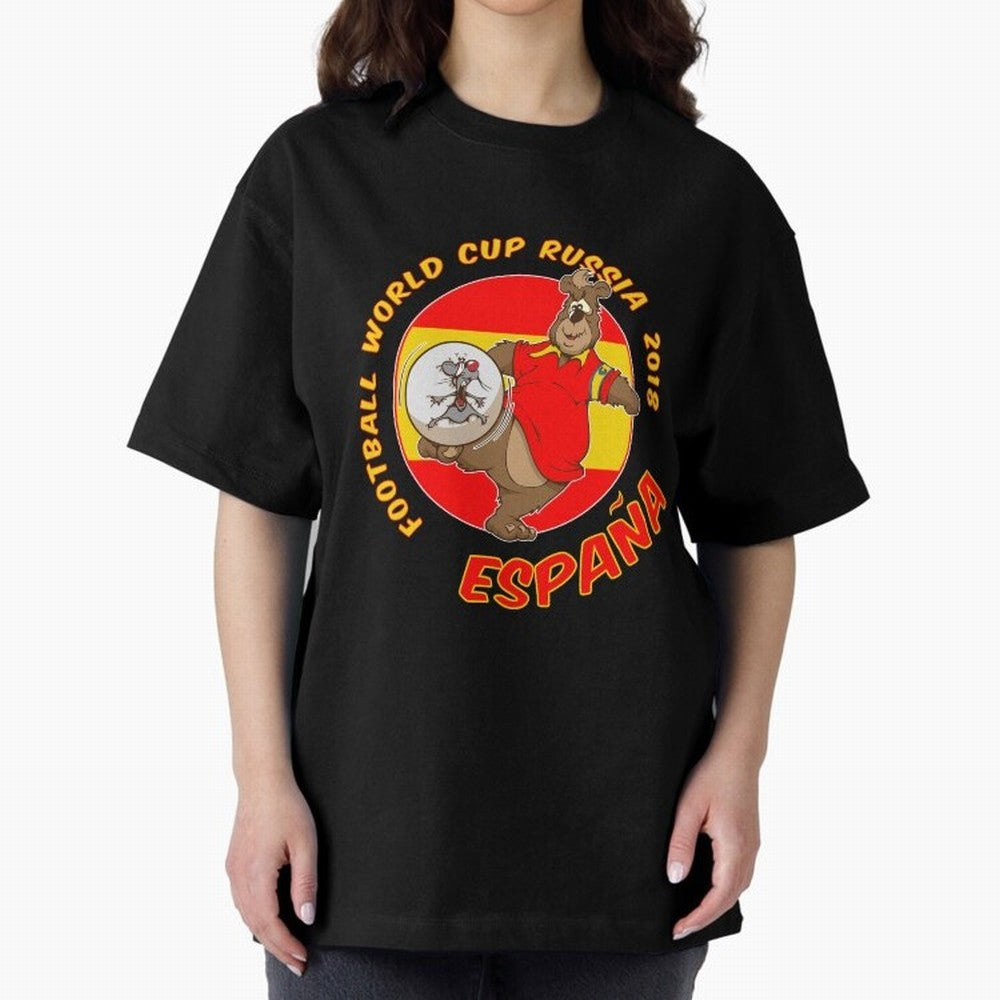 Spain football World Cup Russia 2018 T shirt and merchandise Classic T-Shirt Follow FIFA World Cup 2026 USA Canada Mexico Featuring Messi and Cristiano Ronaldo, Argentina Energy, Football Passion, Legendary Performances, Festival Vibes and
