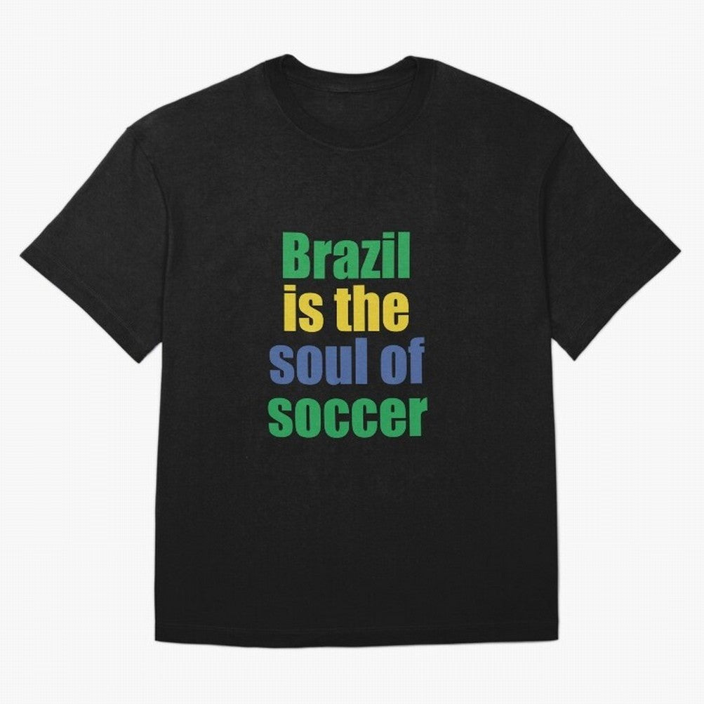 brasil Classic T-Shirt Feel the Heartbeat of Global Football Passion for FIFA World Cup 2026 Group Stage, Inspired by Messi, France and Portugal, Worldwide Fan Energy, Dramatic Goals, Stadium Lights and Championship Celebrations; Ideal for Football