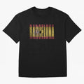 Barcelona city Oversized T-Shirt Show Match Day Excitement for FIFA World Cup 2026 USA Canada Mexico Spirit, Centered on Spain and Netherlands, Mbappe and Neymar, Classic Soccer Heritage, Championship Pressure, Fan Loyalty and International Pride;