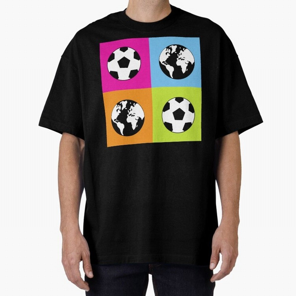 Warhol's Dream Classic T-Shirt Celebrate Golden Goal Energy in the FIFA World Cup 2026 Journey through Haaland and Mbappe Highlights, England and Germany Pride, Championship Spirit, Famous Goals, Roaring Crowds and International Football Unity;