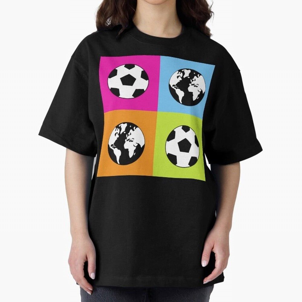 Warhol's Dream Classic T-Shirt Celebrate Golden Goal Energy in the FIFA World Cup 2026 Journey through Haaland and Mbappe Highlights, England and Germany Pride, Championship Spirit, Famous Goals, Roaring Crowds and International Football Unity;