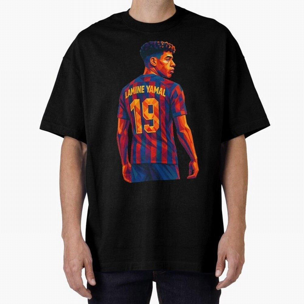 Lamine Yamal Oversized T-Shirt Follow Match Day Hype around FIFA World Cup 2026 USA Canada Mexico, Haaland, France and Portugal, Championship Spirit, Famous Goals, Roaring Crowds and International Football Unity; Made for Collectors Who Enjoy