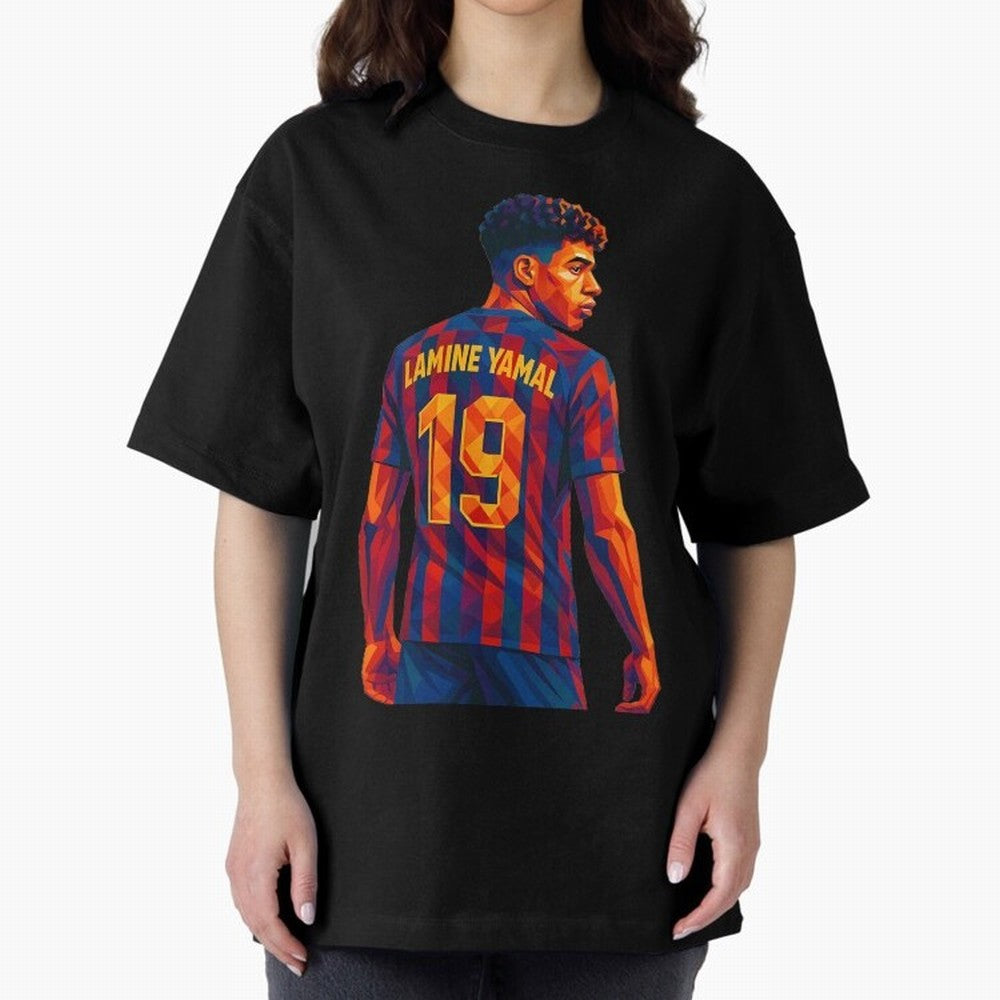 Lamine Yamal Oversized T-Shirt Follow Match Day Hype around FIFA World Cup 2026 USA Canada Mexico, Haaland, France and Portugal, Championship Spirit, Famous Goals, Roaring Crowds and International Football Unity; Made for Collectors Who Enjoy