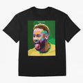 Neymar Brazil Football Player Classic T-Shirt Keep the Legacy of FIFA World Cup 2026 for Fans of Messi, CR7 and Mbappe and Brazil, Bringing Fan Favorite Moments, National Team Passion, Big Match Drama and Soccer History; Ideal for Passionate Fans