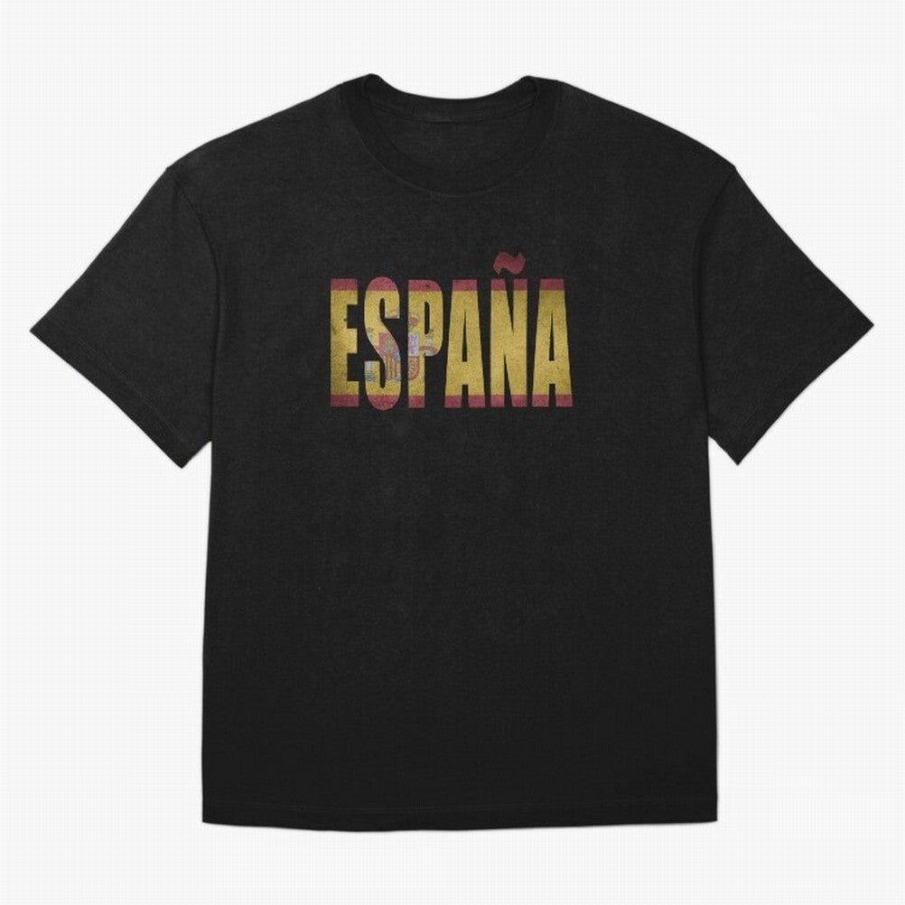 Espa?a Oversized T-Shirt Bring Stadium Energy to the FIFA World Cup 2026 Journey through Mbappe and Neymar Highlights, Netherlands Pride, Sports Nostalgia, International Competition, Famous Players and Unforgettable Victories; Great for Watch