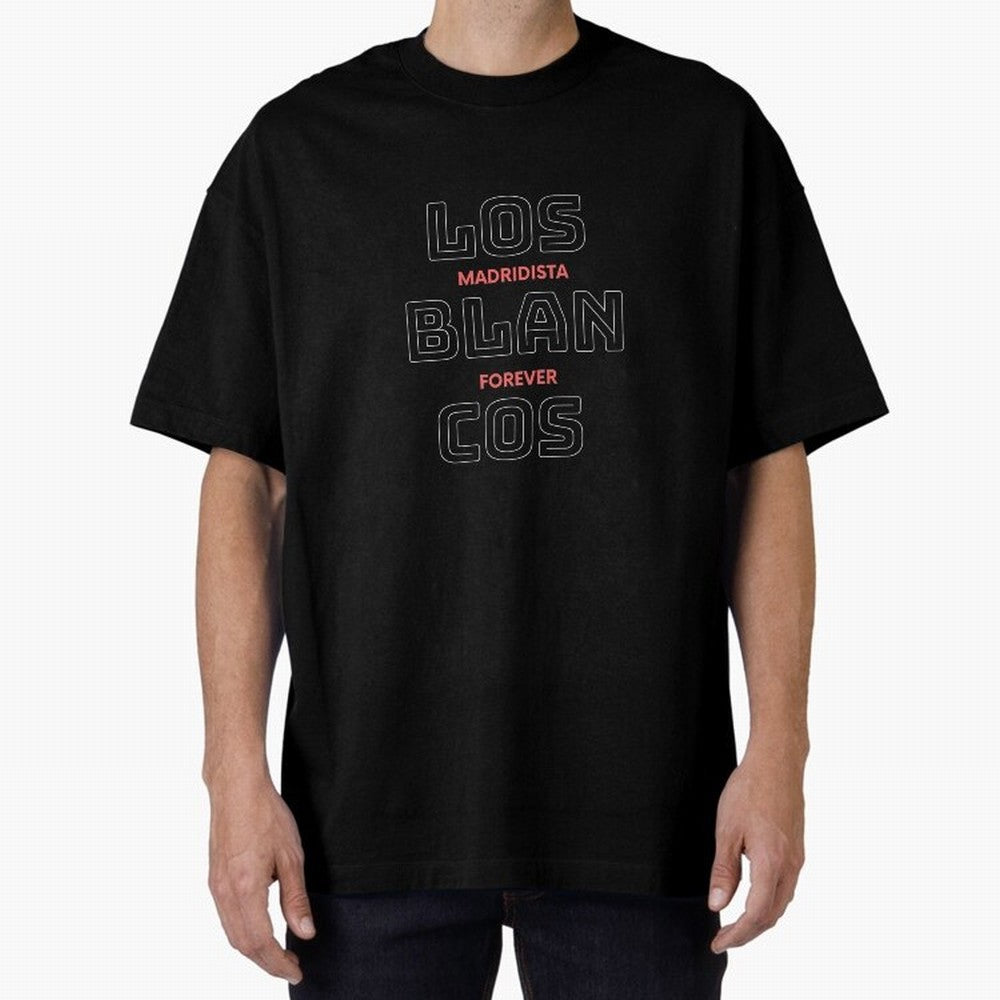 Madridista Forever Oversized T-Shirt Make Game Day About FIFA World Cup 2026 USA Canada Mexico Driven by Messi, Neymar and Mbappe, England, France and Netherlands Energy, Supporter Pride, Iconic Celebrations, Legendary Names and Global Match Day