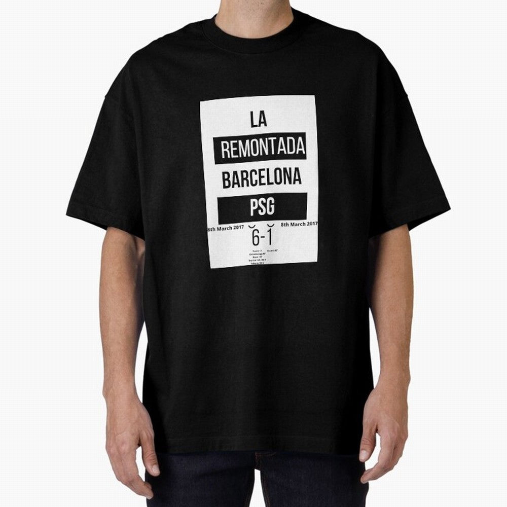 La Remontada Oversized T-Shirt Support Your Favorite Stars during FIFA World Cup 2026 Spirit, Filled with Argentina, France and Brazil, Neymar, Haaland and Cristiano Ronaldo, Tournament Hype, Historic Matchups, Family Viewing Parties and Global