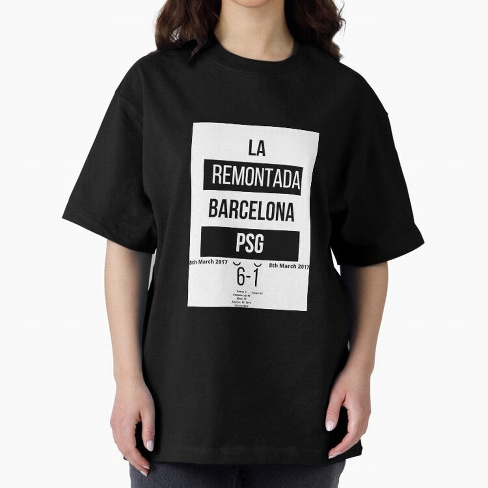 La Remontada Oversized T-Shirt Support Your Favorite Stars during FIFA World Cup 2026 Spirit, Filled with Argentina, France and Brazil, Neymar, Haaland and Cristiano Ronaldo, Tournament Hype, Historic Matchups, Family Viewing Parties and Global
