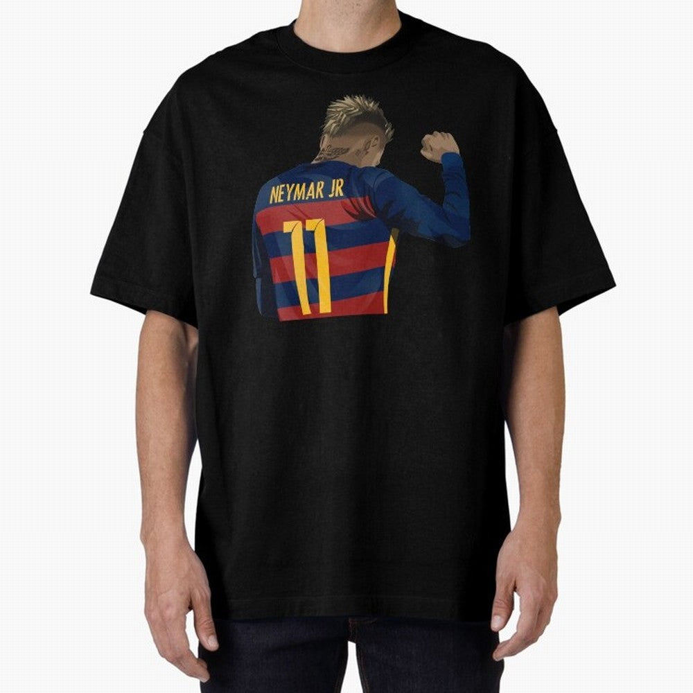 Neymar Oversized T-Shirt Join the Global Buzz around Match Day Hype around FIFA World Cup 2026 Group Stage, Cristiano Ronaldo, Spain, Classic Soccer Heritage, Championship Pressure, Fan Loyalty and International Pride; Made for Collectors Who Enjoy