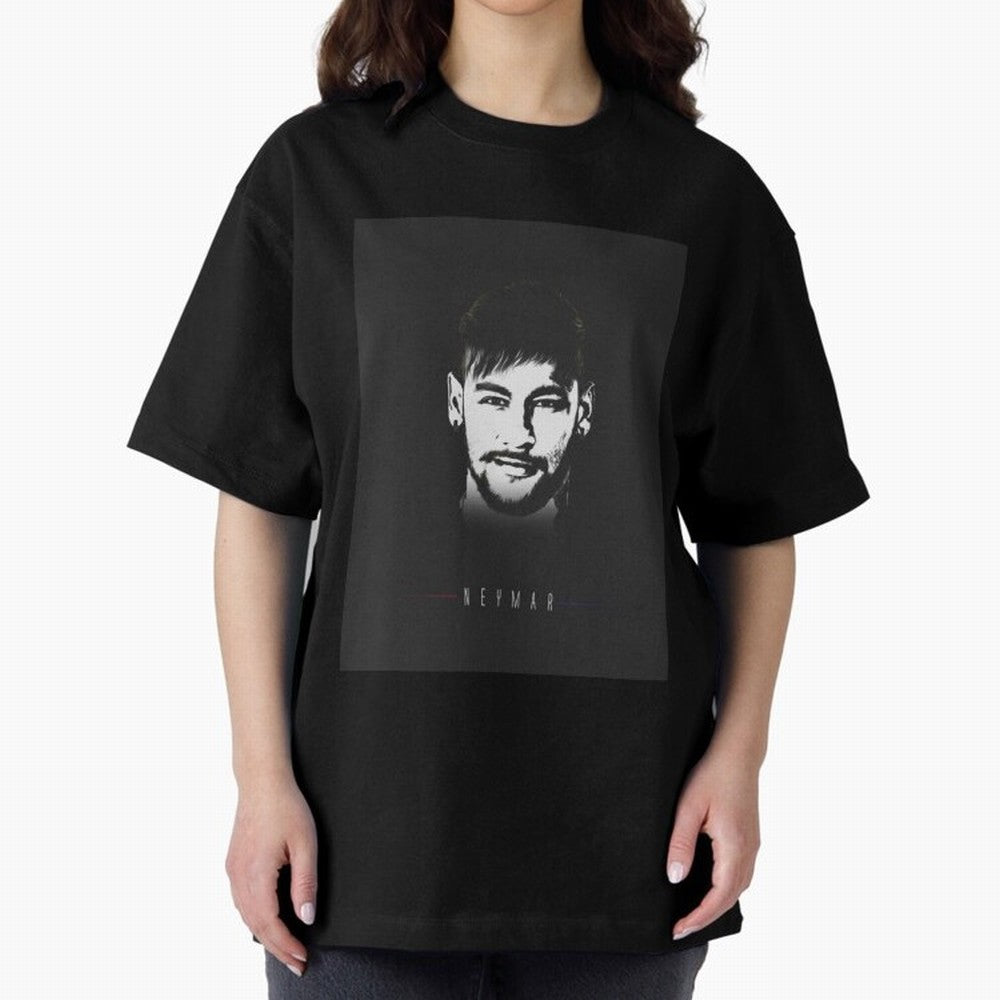 Designs by Neymar Illustration Classic T-Shirt Make Every Match About the FIFA World Cup 2026 Journey through Neymar, Haaland and Cristiano Ronaldo Highlights, Portugal, Spain and Germany Pride, Stadium Chants, National Pride, Trophy Dreams and