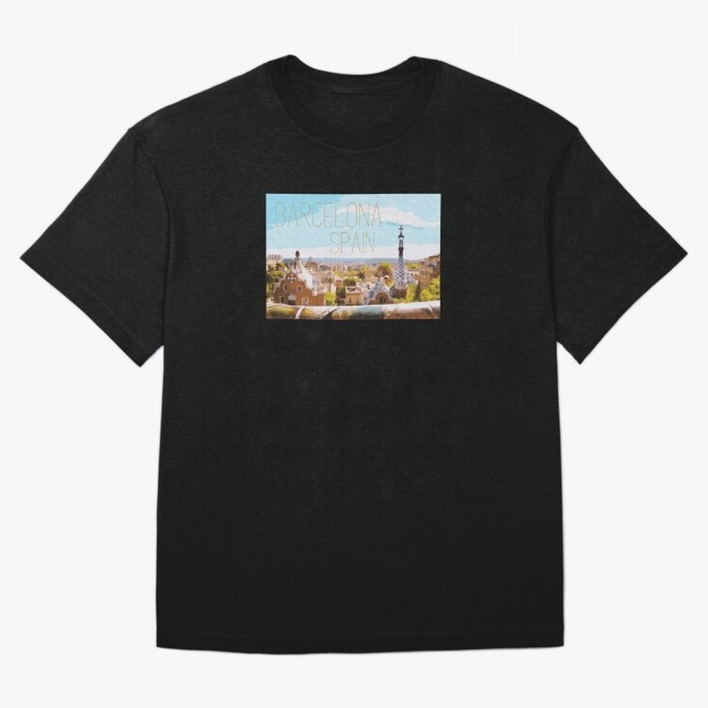 Barcelona Print Oversized T-Shirt Represent Fans Who Live for FIFA World Cup 2026 Centered on Mbappe, Brazil, Portugal and Argentina Energy, Retro Football Energy, Iconic Rivalries, Trophy Chase Drama and Stadium Atmosphere; Ideal for Football