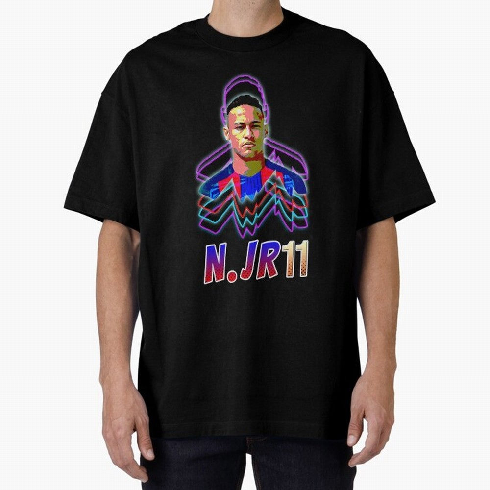 Neymar - Neon T-Shirt Essential T-Shirt Bring Home the FIFA World Cup 2026 Journey through Haaland Highlights, France and Portugal Pride, Global Supporter Spirit, Legendary Goals, National Colors and Tournament Celebration; Great for Watch Parties,