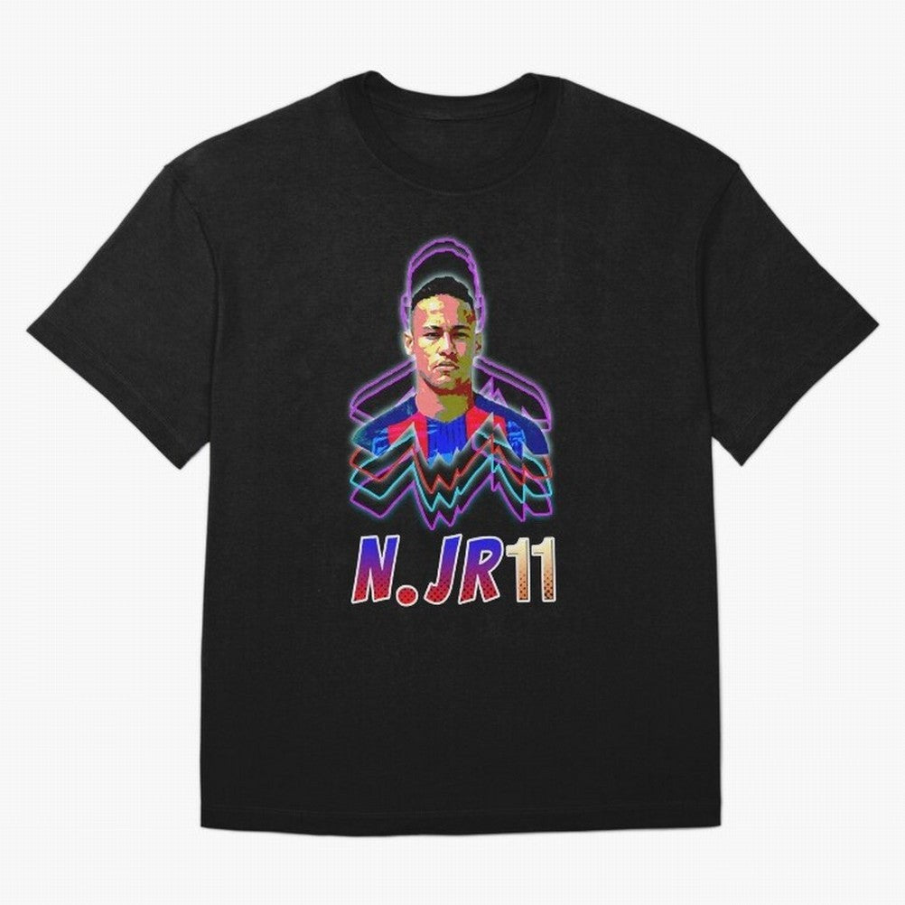 Neymar - Neon T-Shirt Essential T-Shirt Bring Home the FIFA World Cup 2026 Journey through Haaland Highlights, France and Portugal Pride, Global Supporter Spirit, Legendary Goals, National Colors and Tournament Celebration; Great for Watch Parties,