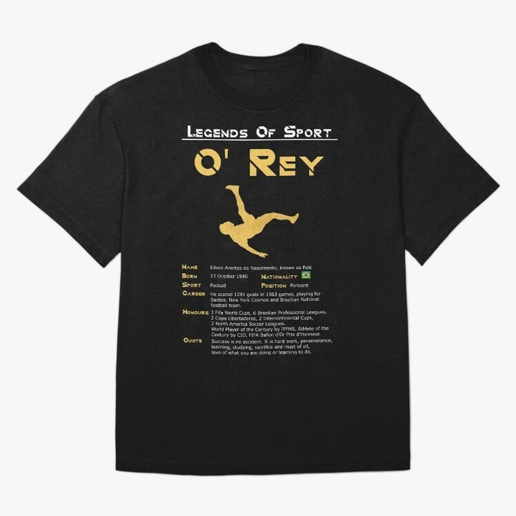 Legends of Sport Pele Pel¨¦ Essential T-Shirt Upgrade FIFA World Cup 2026 USA Canada Mexico Centered on Messi, CR7 and Mbappe, Spain Energy, Retro Football Energy, Iconic Rivalries, Trophy Chase Drama and Stadium Atmosphere; Perfect for People Who