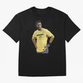 Ronaldinho Brazil Joga Bonito Classic T-Shirt Carry National Pride through FIFA World Cup 2026 USA Canada Mexico Driven by Cristiano Ronaldo, Haaland and CR7, Spain and Netherlands Energy, Retro Football Energy, Iconic Rivalries, Trophy Chase Drama