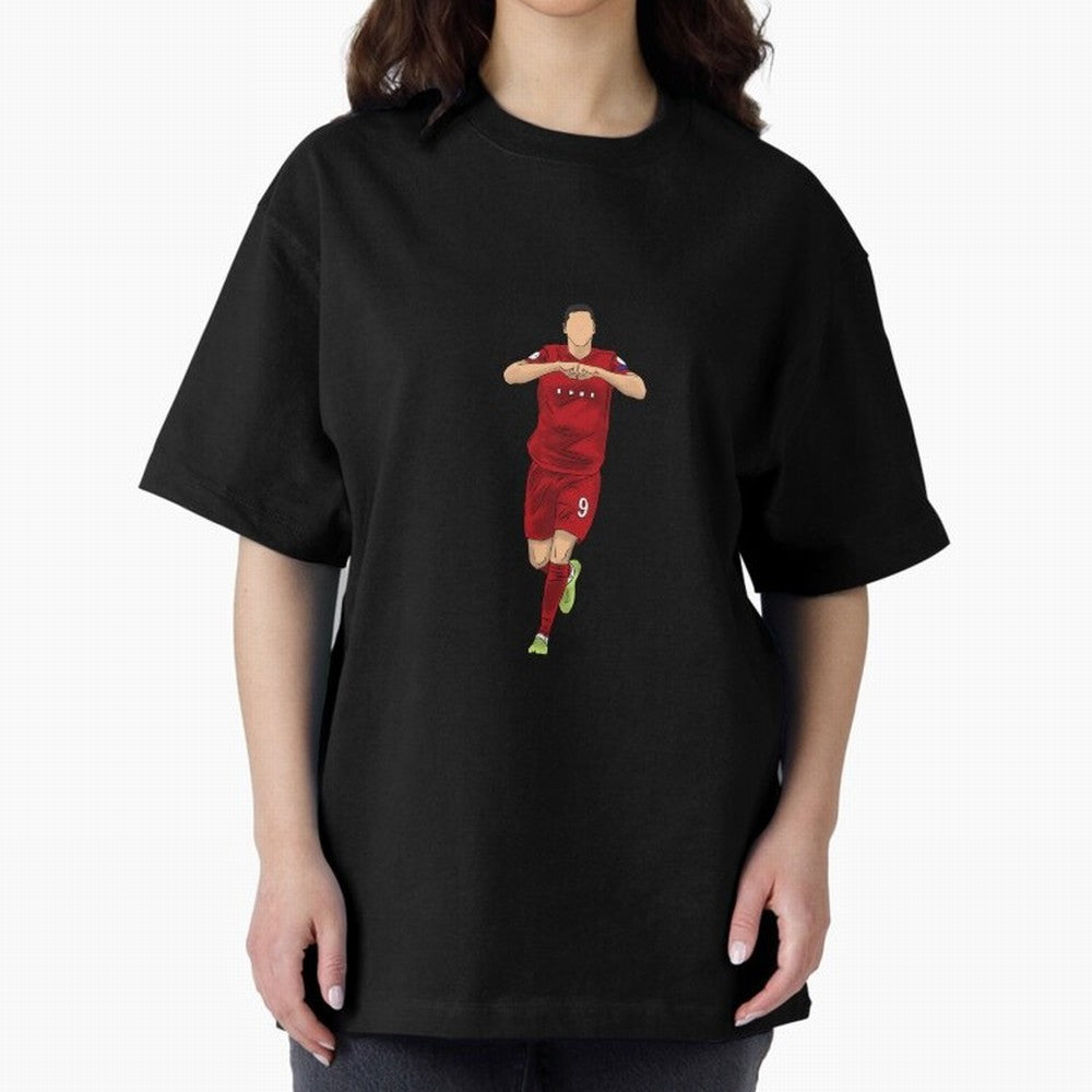 Celebration Oversized T-Shirt Make the Season About FIFA World Cup 2026 USA Canada Mexico Spirit, with Portugal, Spain and Germany, Cristiano Ronaldo, Haaland and CR7, Retro Football Energy, Iconic Rivalries, Trophy Chase Drama and Stadium