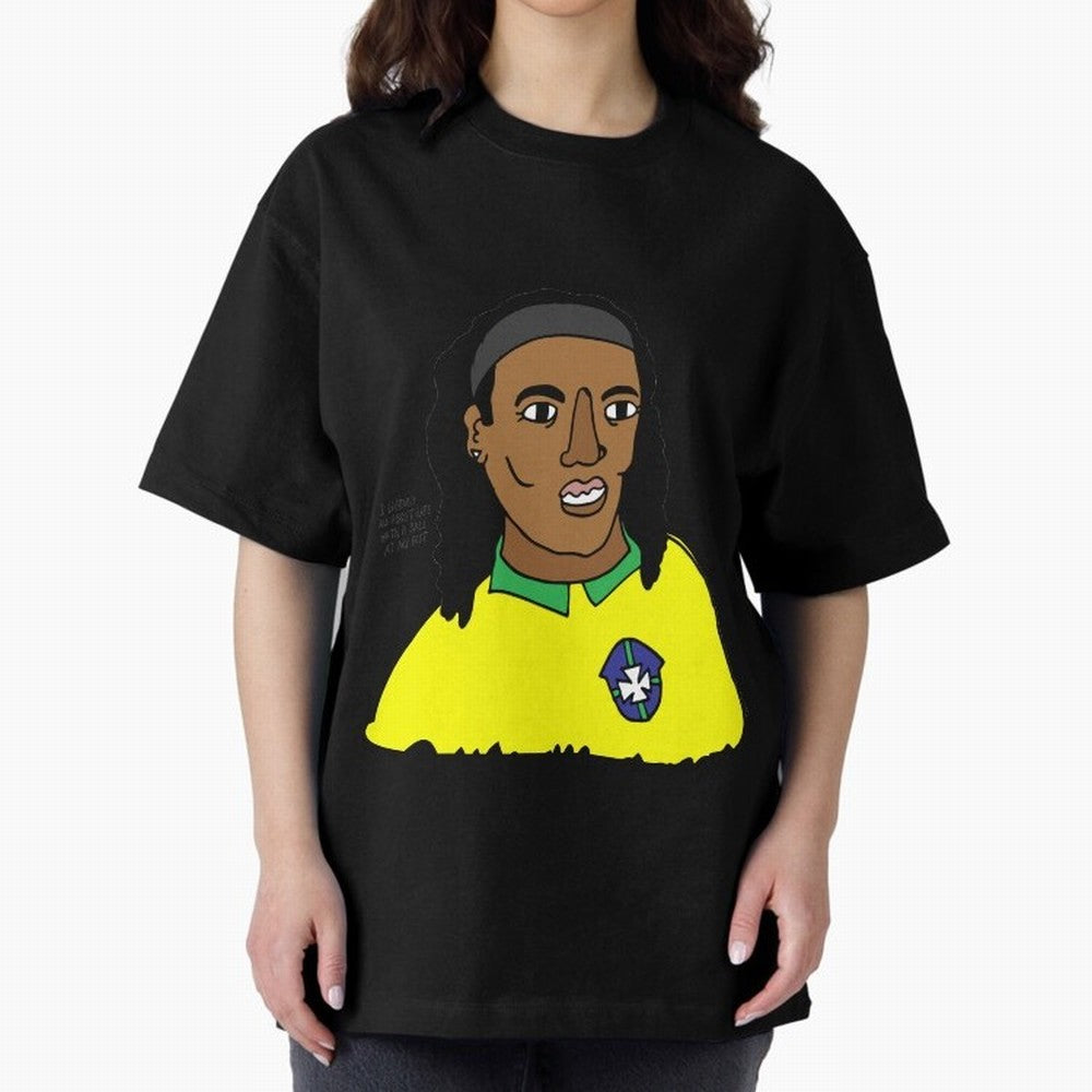 Ronaldinho Brazil Football Ball Life Classic T-Shirt Make Game Day About Global Football Passion for FIFA World Cup 2026, with Messi and Cristiano Ronaldo, Netherlands, Tournament Hype, Historic Matchups, Family Viewing Parties and Global Sports