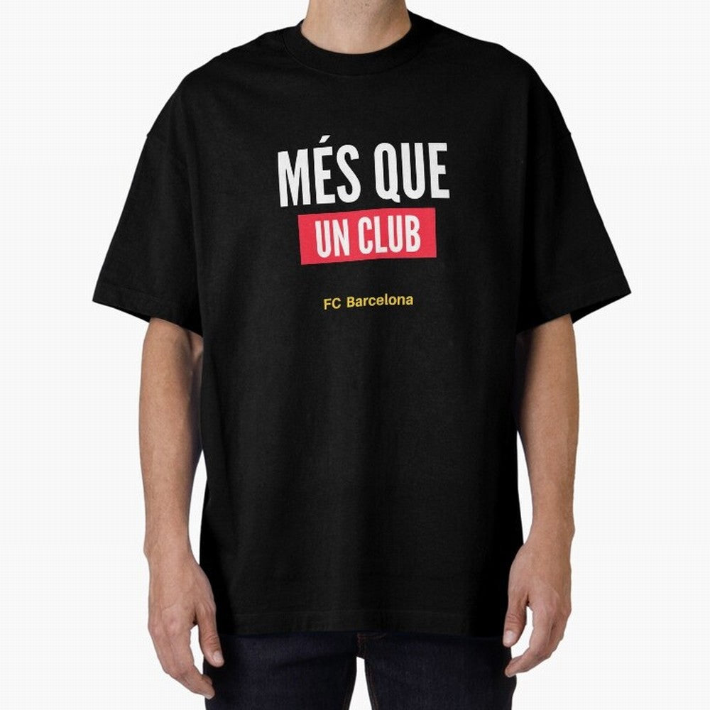 Mes Que Un Club FC BARCELONA Classic T-Shirt Celebrate National Team Dreams in FIFA World Cup 2026 for Fans of Messi and Cristiano Ronaldo and France, Bringing Game Day Rituals, Football Legends, Country Pride and the Road to the Final; Perfect for