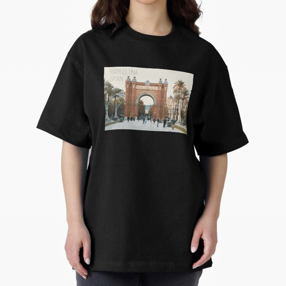 Barcelona Print Classic T-Shirt Bring Match Day Fire to Global Football Passion for FIFA World Cup 2026 Group Stage, Featuring Haaland and Mbappe, Spain, Soccer Culture, Superstar Moments, National Team Dreams and Competitive Fire; Built for