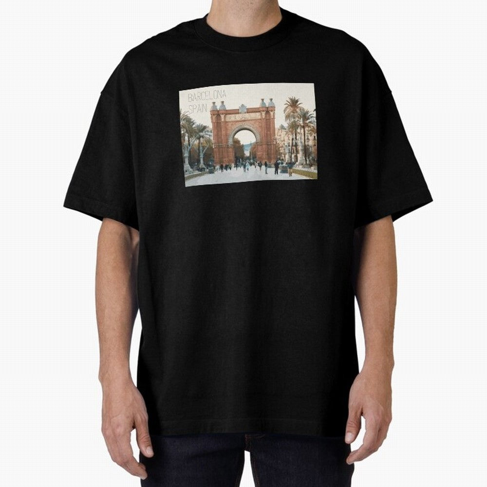 Barcelona Print Classic T-Shirt Bring Match Day Fire to Global Football Passion for FIFA World Cup 2026 Group Stage, Featuring Haaland and Mbappe, Spain, Soccer Culture, Superstar Moments, National Team Dreams and Competitive Fire; Built for