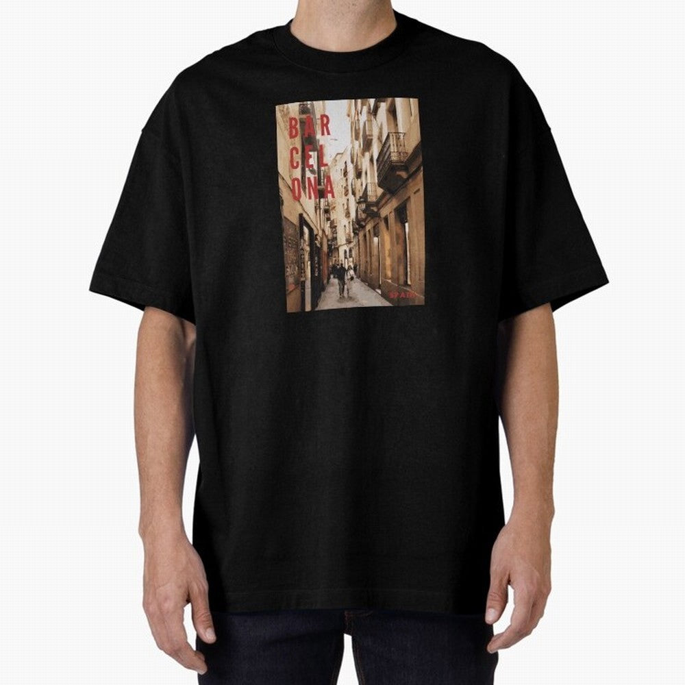 Barcelona Print Classic T-Shirt Celebrate Fan Culture around FIFA World Cup 2026 USA Canada Mexico Filled with Cristiano Ronaldo, Brazil, Portugal and Argentina Energy, Football Festival Excitement, Trophy Ambitions, Country Rivalries and Star