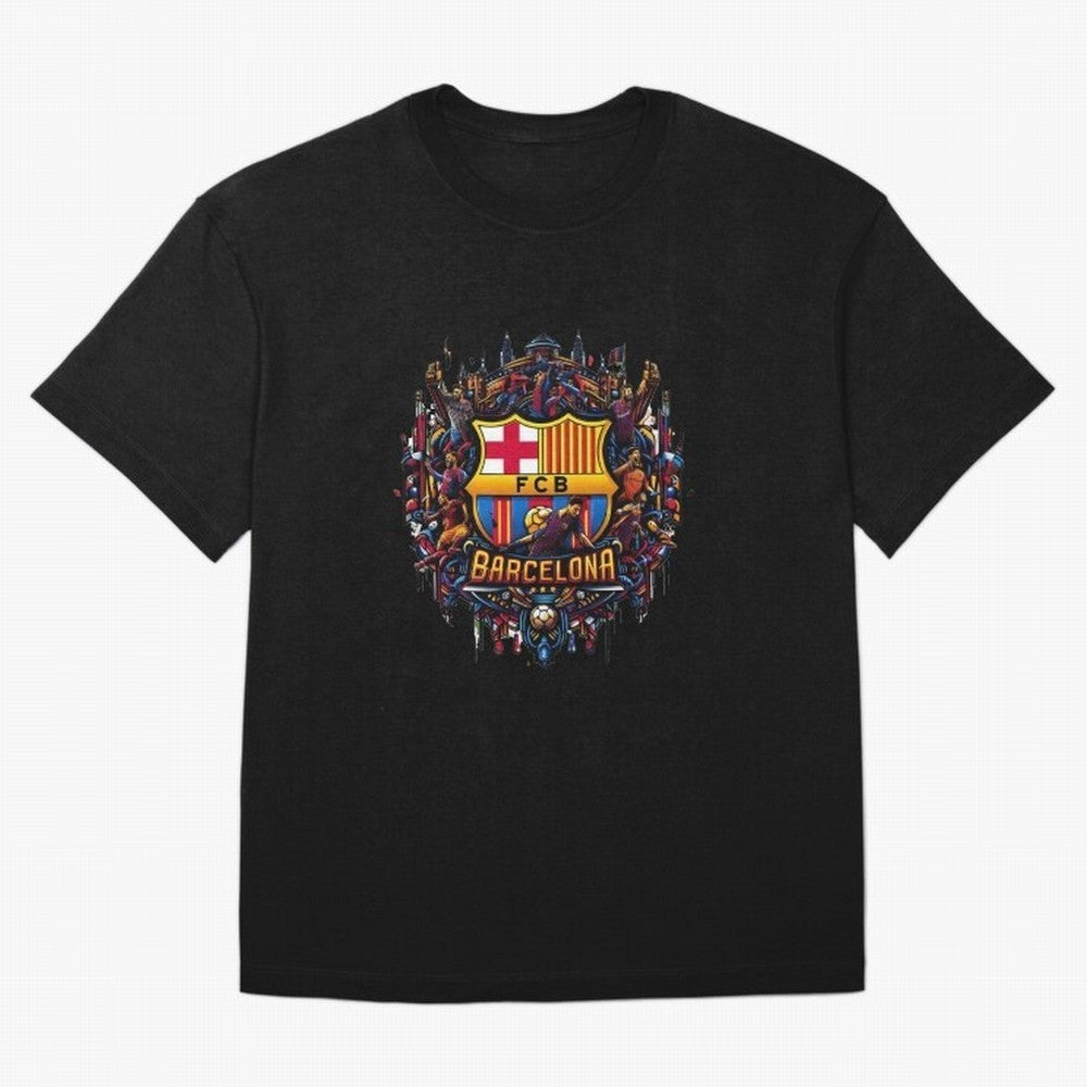 Barcelona - the temple of soccer Oversized T-Shirt Feel International Energy from Match Day Hype around FIFA World Cup 2026 Group Stage, CR7 and Messi, Netherlands, Supporter Pride, Iconic Celebrations, Legendary Names and Global Match Day Energy;