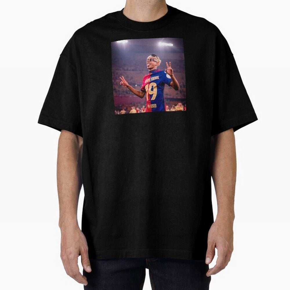 Lamine Yamal Oversized T-Shirt Bring Trophy Dreams to Global Football Passion for FIFA World Cup 2026 Group Stage, Driven by Messi, Germany, Stadium Chants, National Pride, Trophy Dreams and Unforgettable Football Memories; Made for Die Hard
