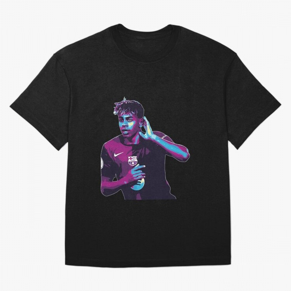 Lamine Yamal goal celebration Oversized T-Shirt Support the Legends of FIFA World Cup 2026 Spirit, Highlighting England, France and Netherlands, CR7, Football Festival Excitement, Trophy Ambitions, Country Rivalries and Star Player Buzz; Great for