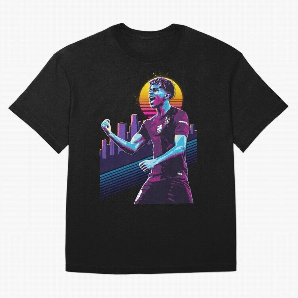 Lamine Yamal celebration 3 Oversized T-Shirt Fuel Global Football Passion for FIFA World Cup 2026, Capturing CR7 and Messi, Spain, Football History, Final Match Energy, Crowd Noise and Once in a Lifetime Moments; Built for Supporters Chasing Trophy
