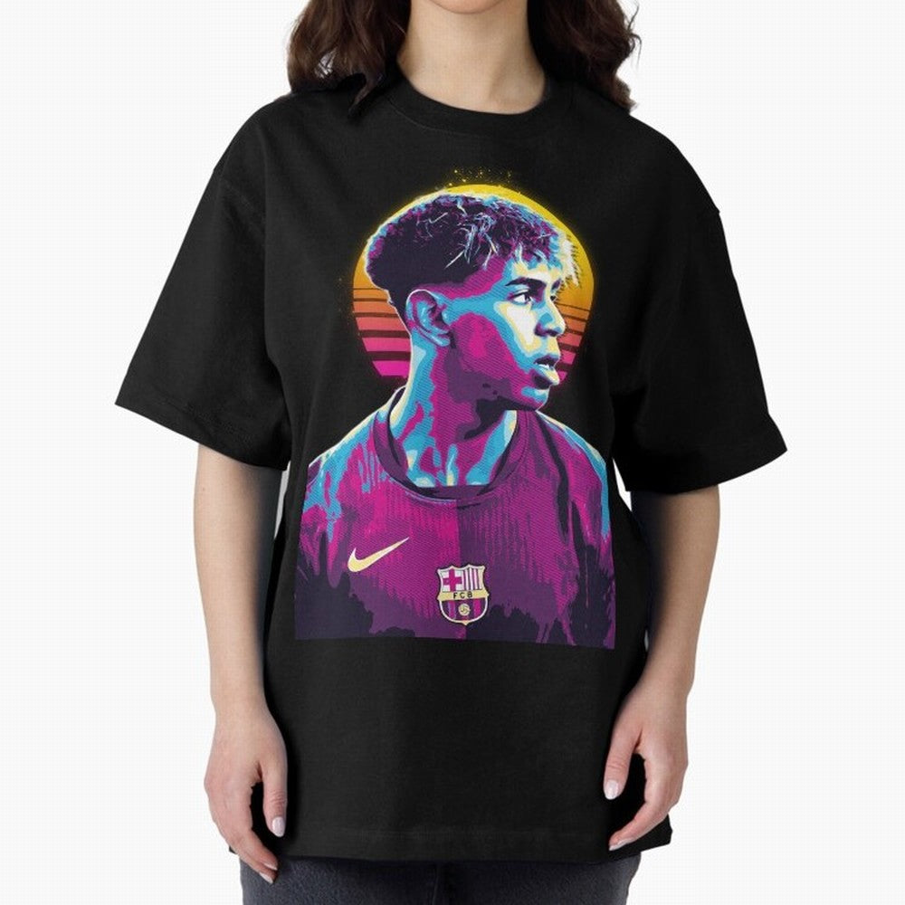Lamine Yamal youn player the best Oversized T-Shirt Bring World Football Passion into Match Day Hype around FIFA World Cup 2026, Cristiano Ronaldo, Argentina and Brazil, Football History, Final Match Energy, Crowd Noise and Once in a Lifetime