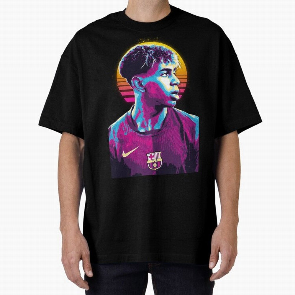 Lamine Yamal youn player the best Oversized T-Shirt Bring World Football Passion into Match Day Hype around FIFA World Cup 2026, Cristiano Ronaldo, Argentina and Brazil, Football History, Final Match Energy, Crowd Noise and Once in a Lifetime