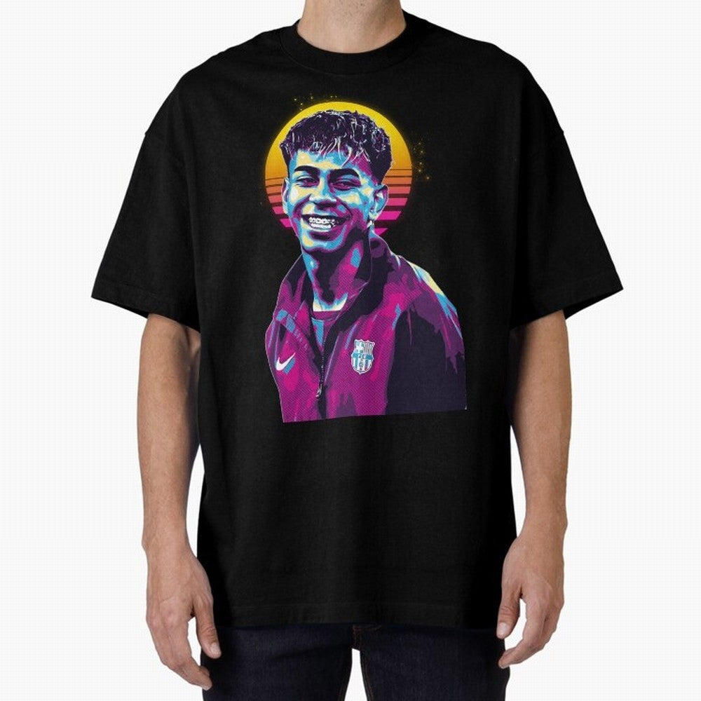 lamine yamal - sweet smile Classic T-Shirt Make Memories around Global Football Passion for FIFA World Cup 2026 USA Canada Mexico, Centered on Mbappe, Portugal, Vintage Soccer Flavor, Modern Football Stars, National Flags and Final Night Emotion;