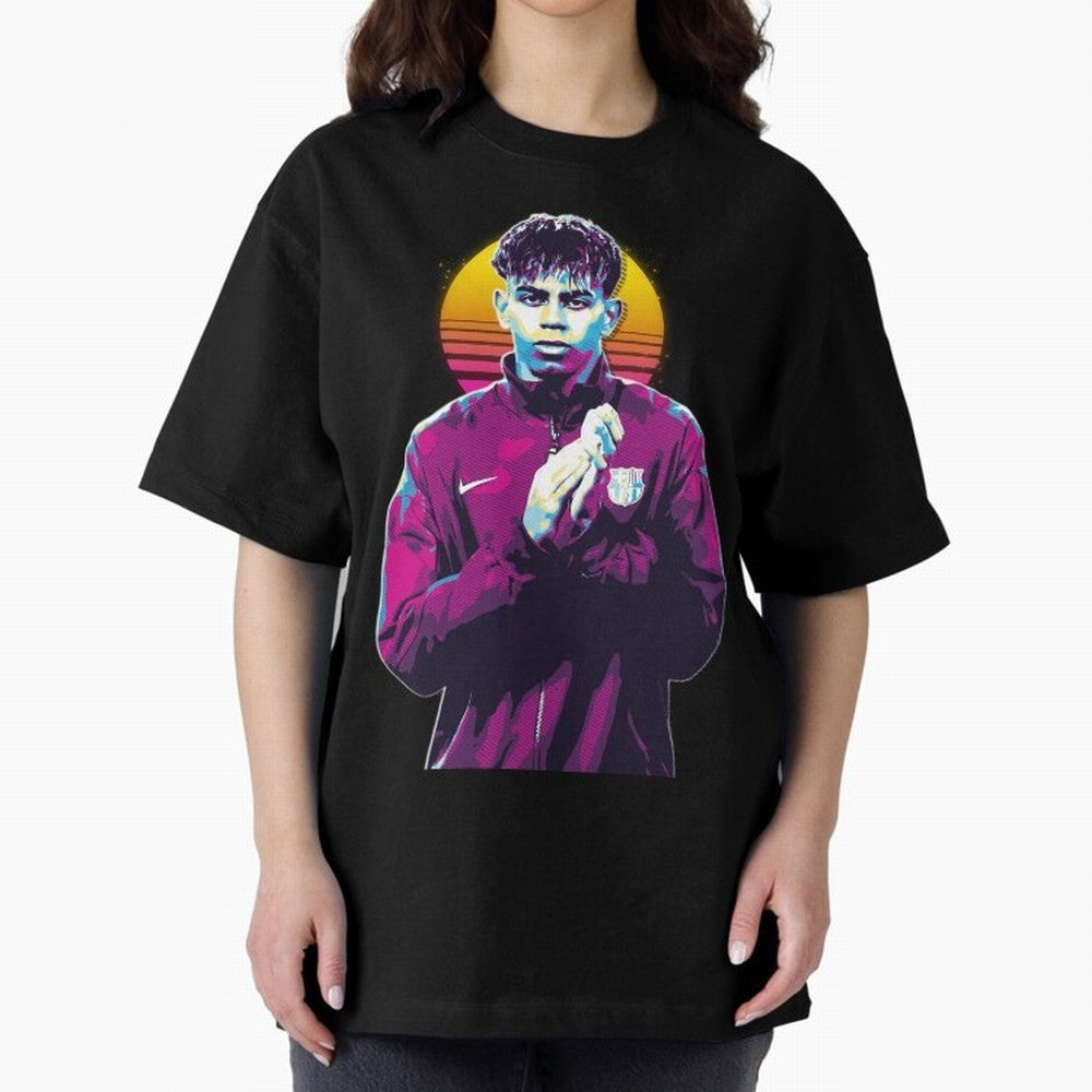 Lamine yamal retro Classic T-Shirt Show Love for Legendary Goals in Match Day Hype around FIFA World Cup 2026, Neymar, Haaland and Cristiano Ronaldo, Portugal, Spain and Germany, Goal Celebration Energy, Supporter Heritage, Football Icons and
