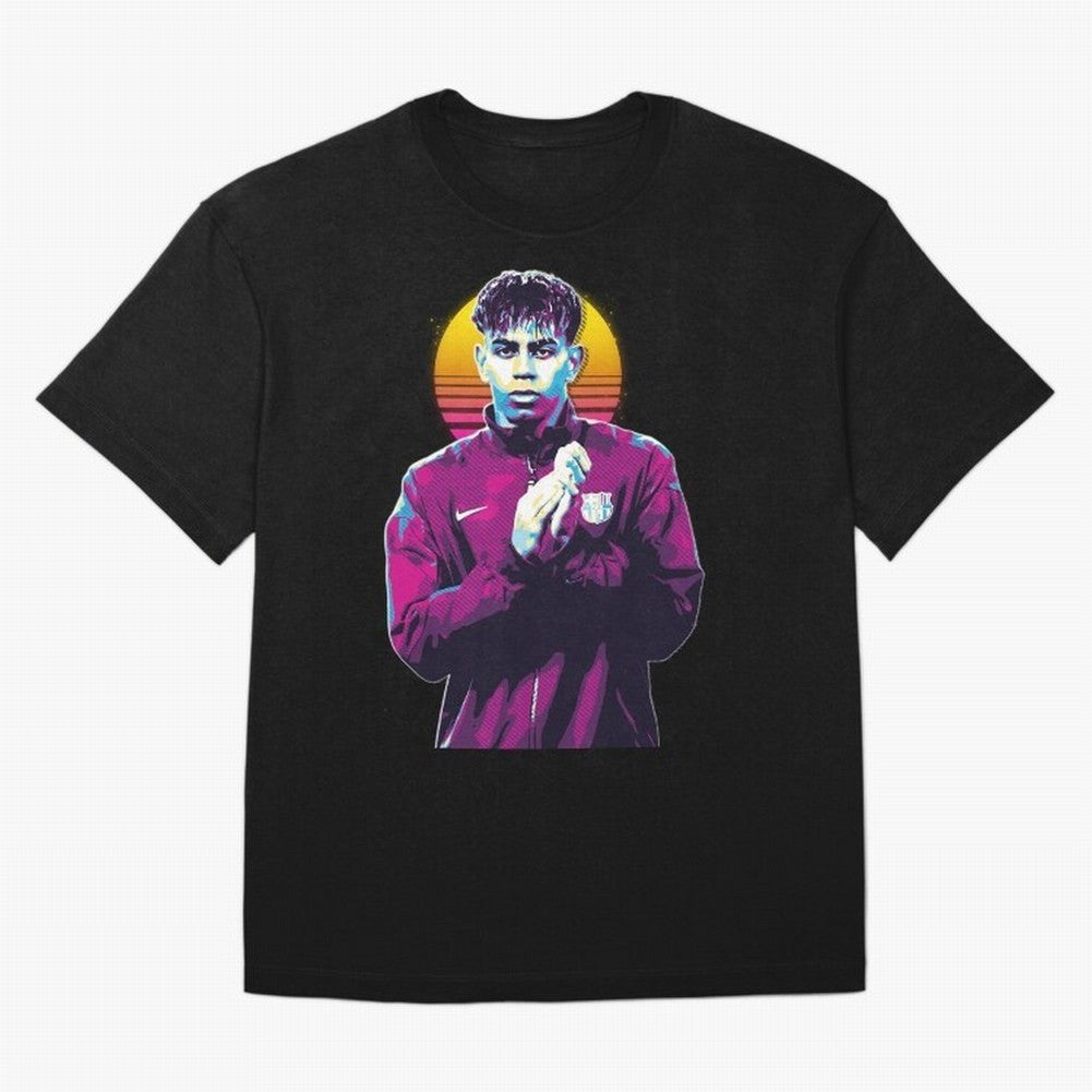 Lamine yamal retro Classic T-Shirt Show Love for Legendary Goals in Match Day Hype around FIFA World Cup 2026, Neymar, Haaland and Cristiano Ronaldo, Portugal, Spain and Germany, Goal Celebration Energy, Supporter Heritage, Football Icons and