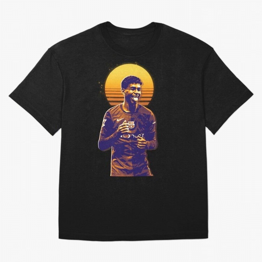 Yamal Lamine fcb club Oversized T-Shirt Spotlight FIFA World Cup 2026 Spirit, Filled with Spain and Netherlands, CR7 and Messi, Championship Spirit, Famous Goals, Roaring Crowds and International Football Unity; Great for Supporters Who Love