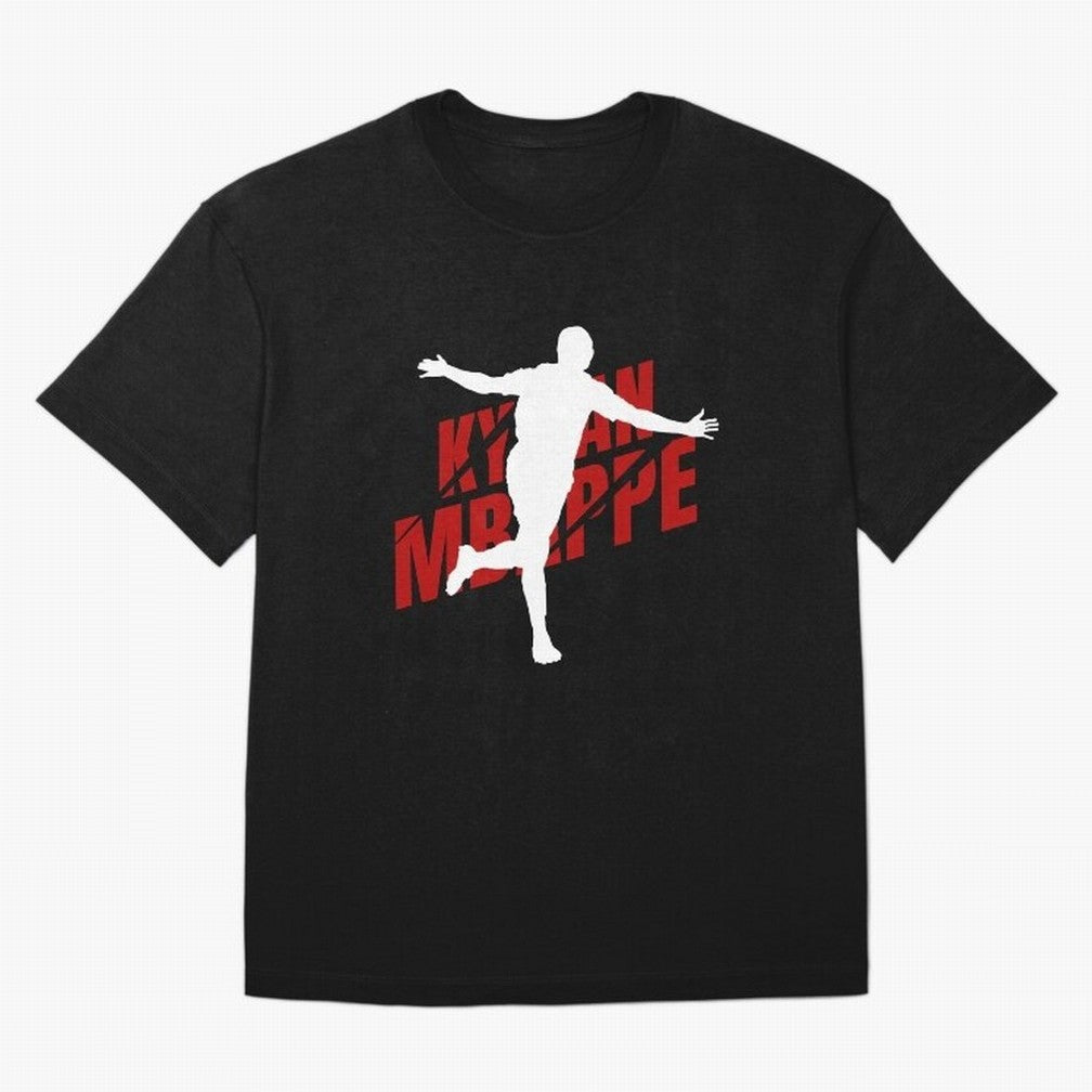 Art work of an Super star Kylian Mbapp¨¦ Classic T-Shirt Wear the Spirit of Global Football Passion for FIFA World Cup 2026, Made for Neymar, Portugal, Worldwide Fan Energy, Dramatic Goals, Stadium Lights and Championship Celebrations; Built for