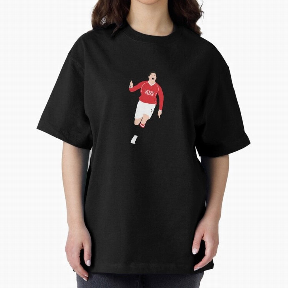 Vintage Cristiano Ronaldo 2 Oversized T-Shirt Share the Excitement of FIFA World Cup 2026 USA Canada Mexico for Fans of Messi and Spain, Bringing Champion Mindset, Group Stage Buzz, Knockout Tension and Passionate Fan Culture; Built for Supporters