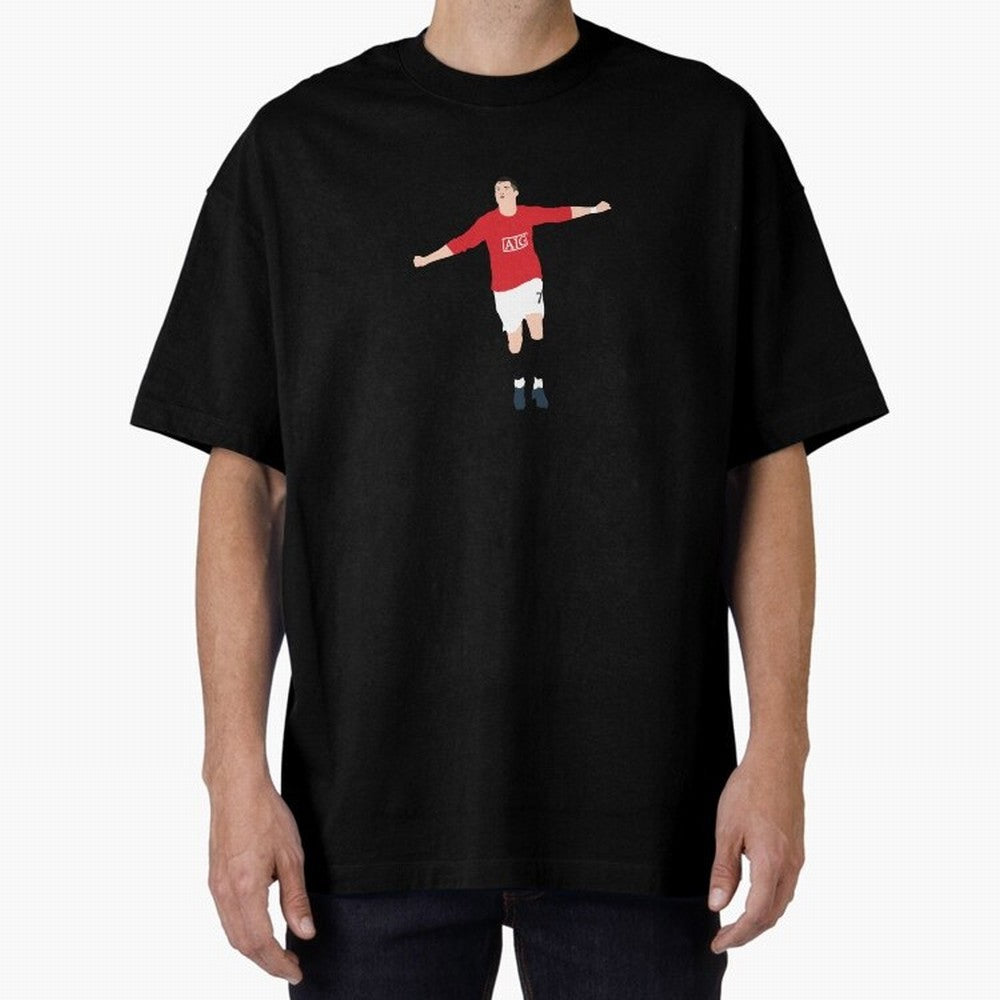 Vintage Cristiano Ronaldo Oversized T-Shirt Celebrate Fan Favorites in FIFA World Cup 2026 USA Canada Mexico Filled with Messi, France and Portugal Energy, Tournament Hype, Historic Matchups, Family Viewing Parties and Global Sports Pride; Great