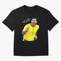 Ronaldo 9 Wpap Pop Art Oversized T-Shirt Turn Football Passion into the FIFA World Cup 2026 Journey through Cristiano Ronaldo, Haaland and CR7 Highlights, Argentina and Brazil Pride, Tournament Hype, Historic Matchups, Family Viewing Parties and