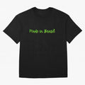 Made in Brazil Oversized T-Shirt Spotlight Match Day Hype around FIFA World Cup 2026 USA Canada Mexico, Neymar, Haaland and Cristiano Ronaldo, England, France and Netherlands, Fan Favorite Moments, National Team Passion, Big Match Drama and Soccer