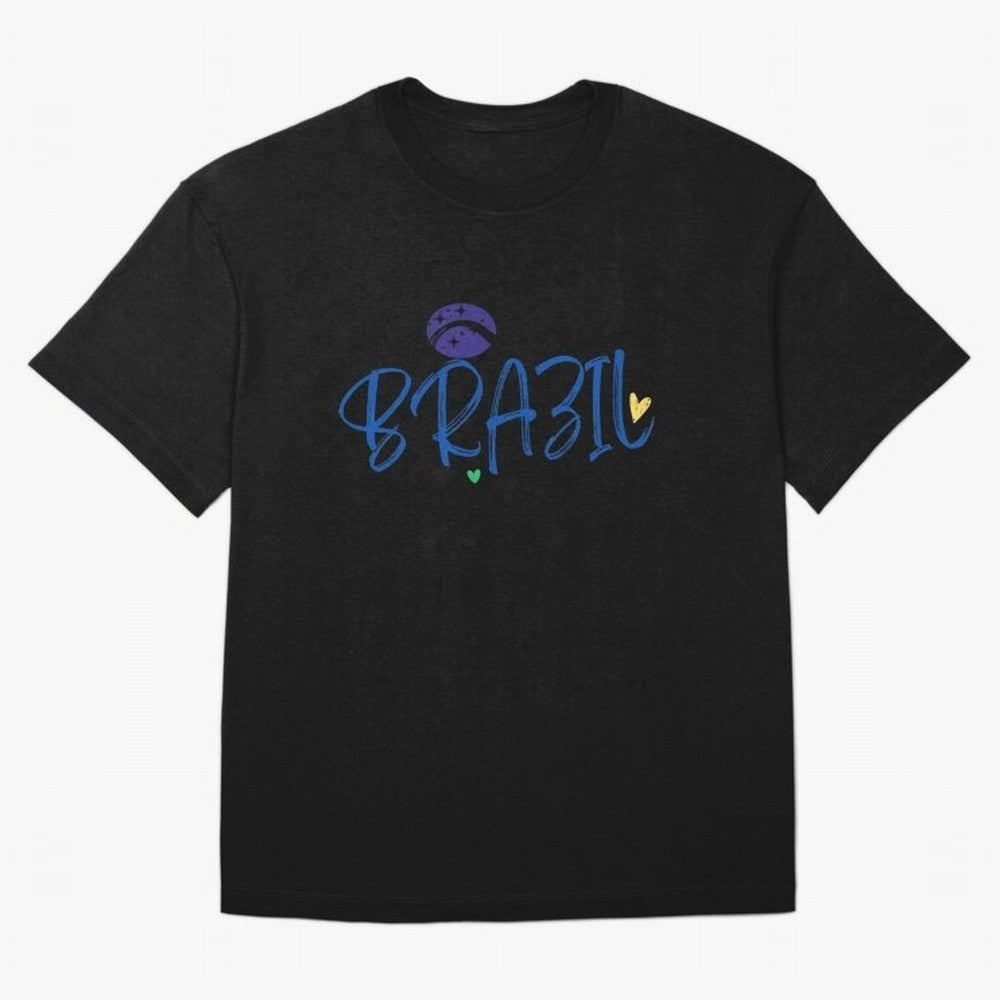 Brazil Classic T-Shirt Honor Football Greatness during FIFA World Cup 2026 Group Stage for Fans of Neymar, Haaland and Cristiano Ronaldo and France and Portugal, Bringing Goal Celebration Energy, Supporter Heritage, Football Icons and Worldwide