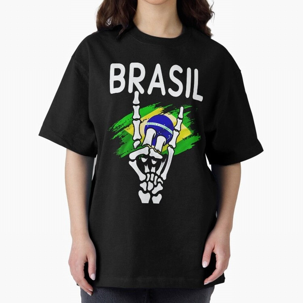 Brasil Classic T-Shirt Bring Stadium Energy to Match Day Hype around FIFA World Cup 2026 USA Canada Mexico, CR7, Spain and Netherlands, Worldwide Fan Energy, Dramatic Goals, Stadium Lights and Championship Celebrations; Ideal for Passionate Fans