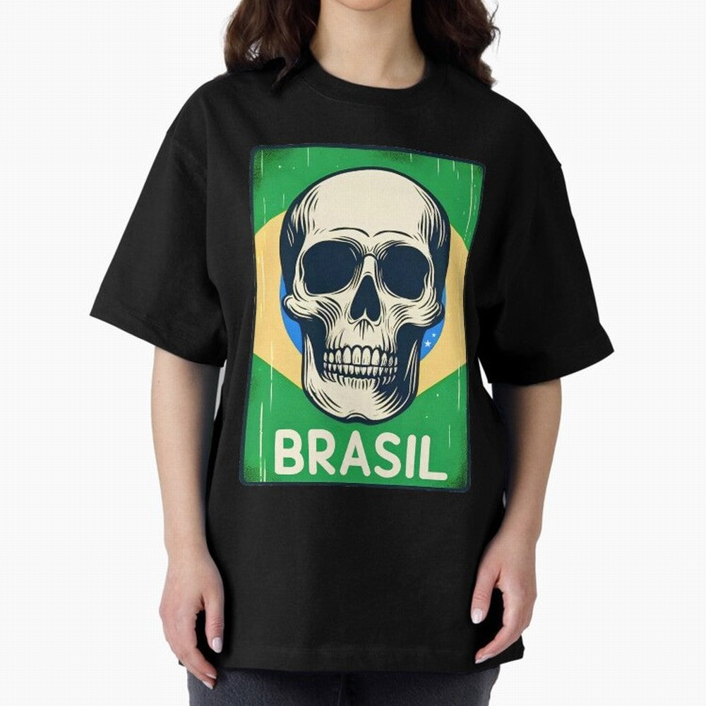 Brasil Classic T-Shirt Cheer for Global Football Passion for FIFA World Cup 2026, Centered on Neymar, Haaland and Cristiano Ronaldo, Argentina and Brazil, Match Day Excitement, Supporter Culture, Golden Goals and Global Football Passion; Great for