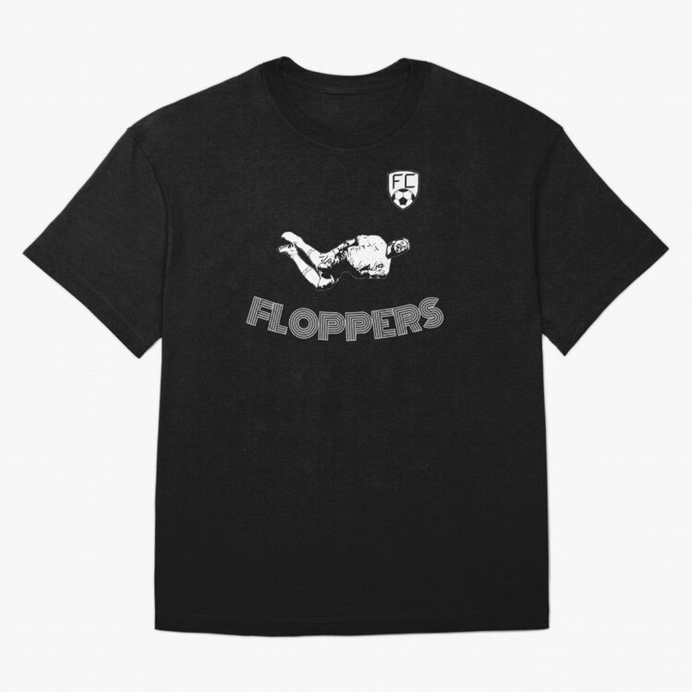 Floppers FC - Unique and Original Design Classic T-Shirt Support the Legends of Global Football Passion for FIFA World Cup 2026 Group Stage, Centered on Cristiano Ronaldo, Haaland and CR7, England and Germany, Championship Spirit, Famous Goals,